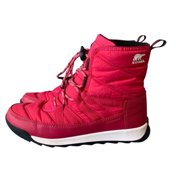 Sorel Whitney Il Duck Waterproof Snow Winter pink Boots sz 6 - Picture 1 of 8